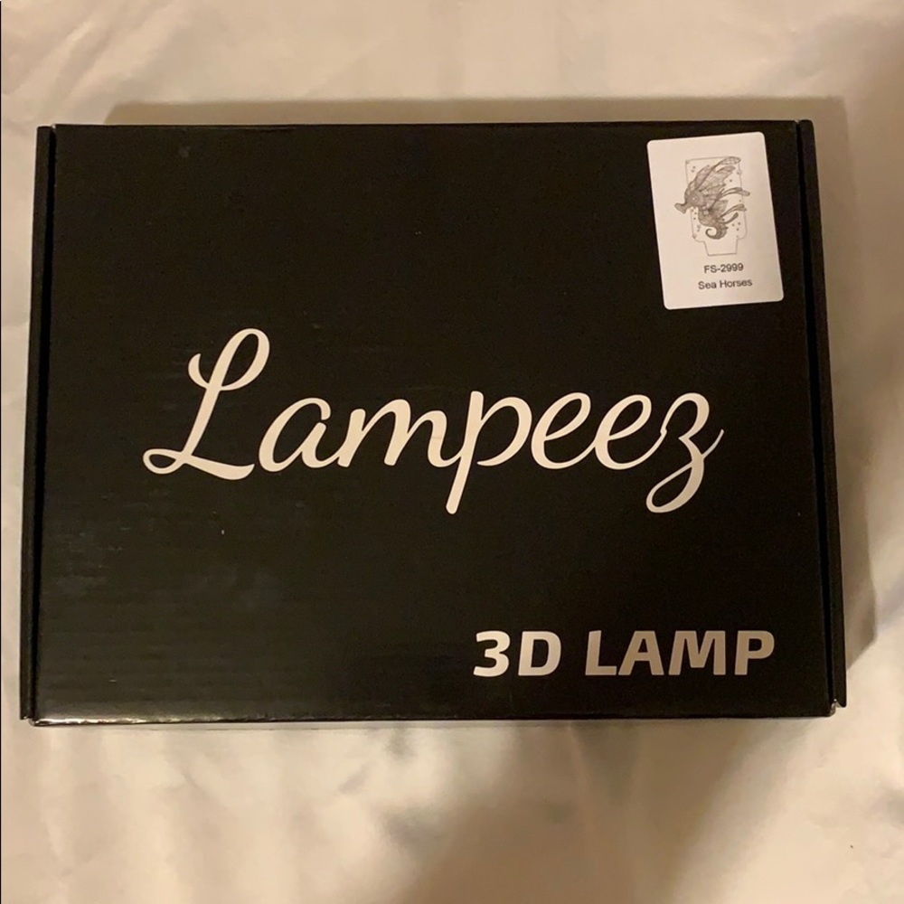 Lampeez 3D seahorse lamp